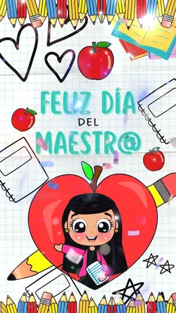 feliz día maestra 