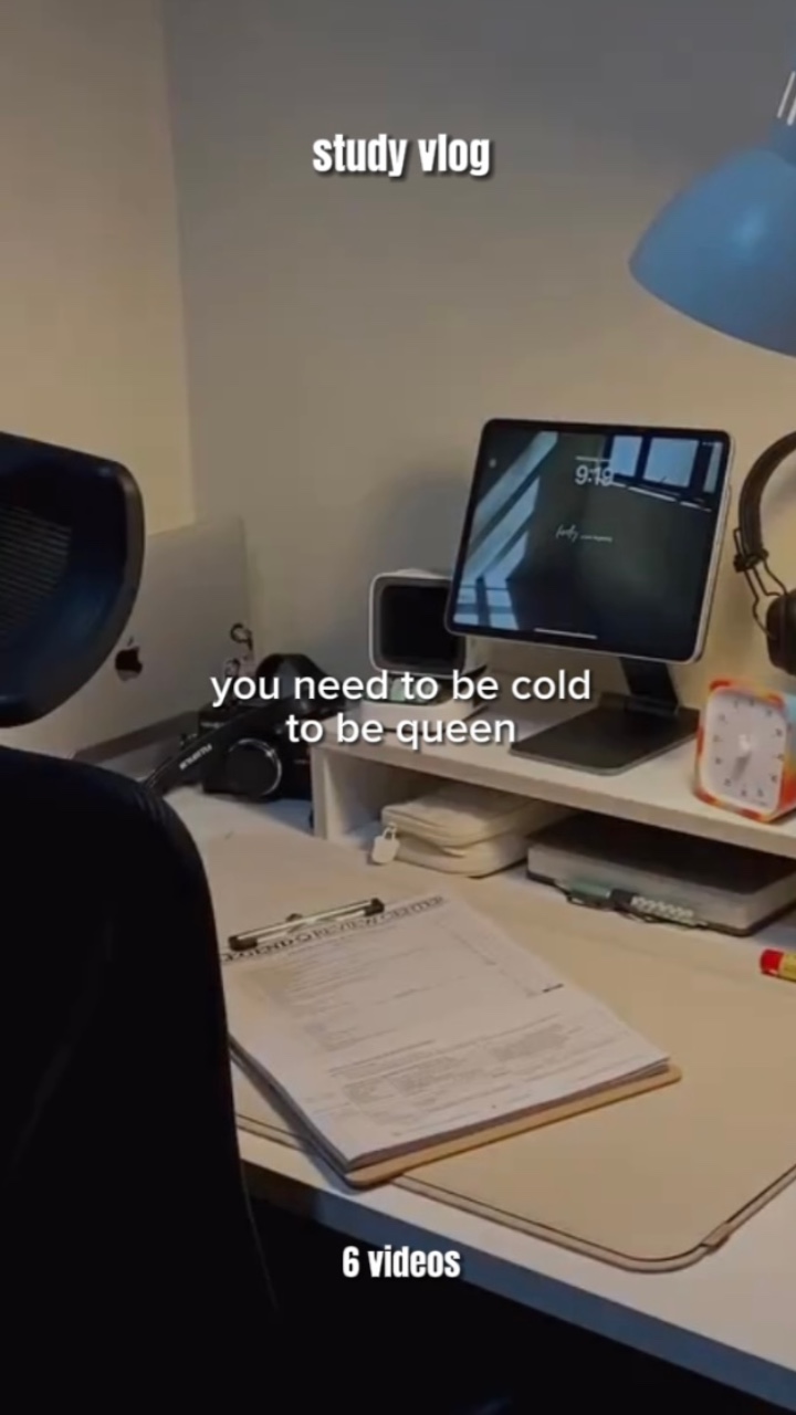 study vlog