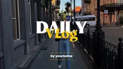daily vlog landscape