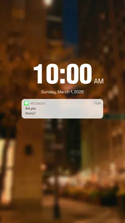 IPHONE NOTIFICATION