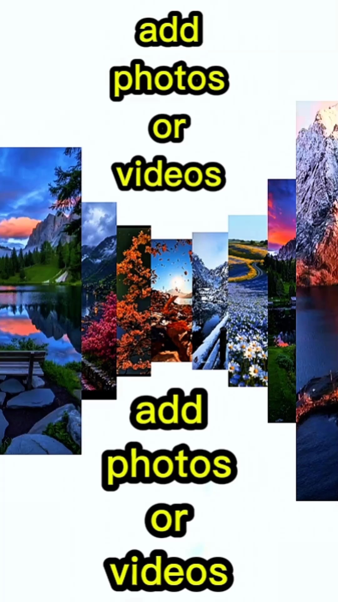 Agregar fotos o videos