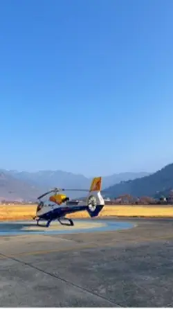 Helicopter ride