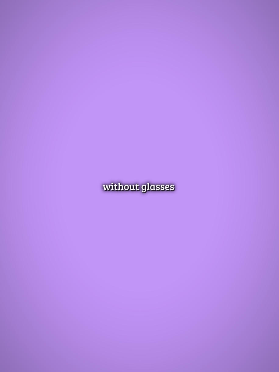 sans lunettes 