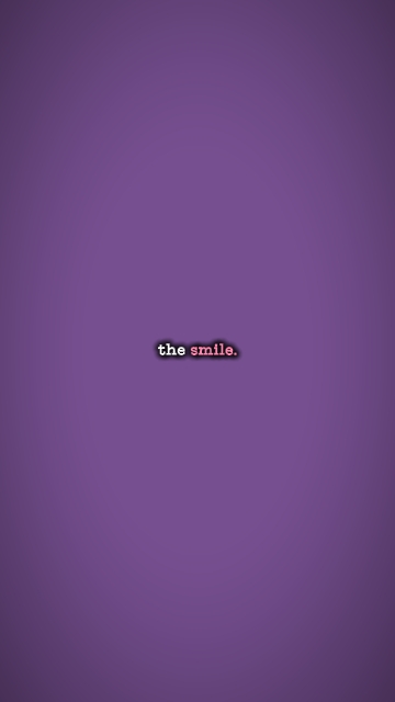 le sourire 