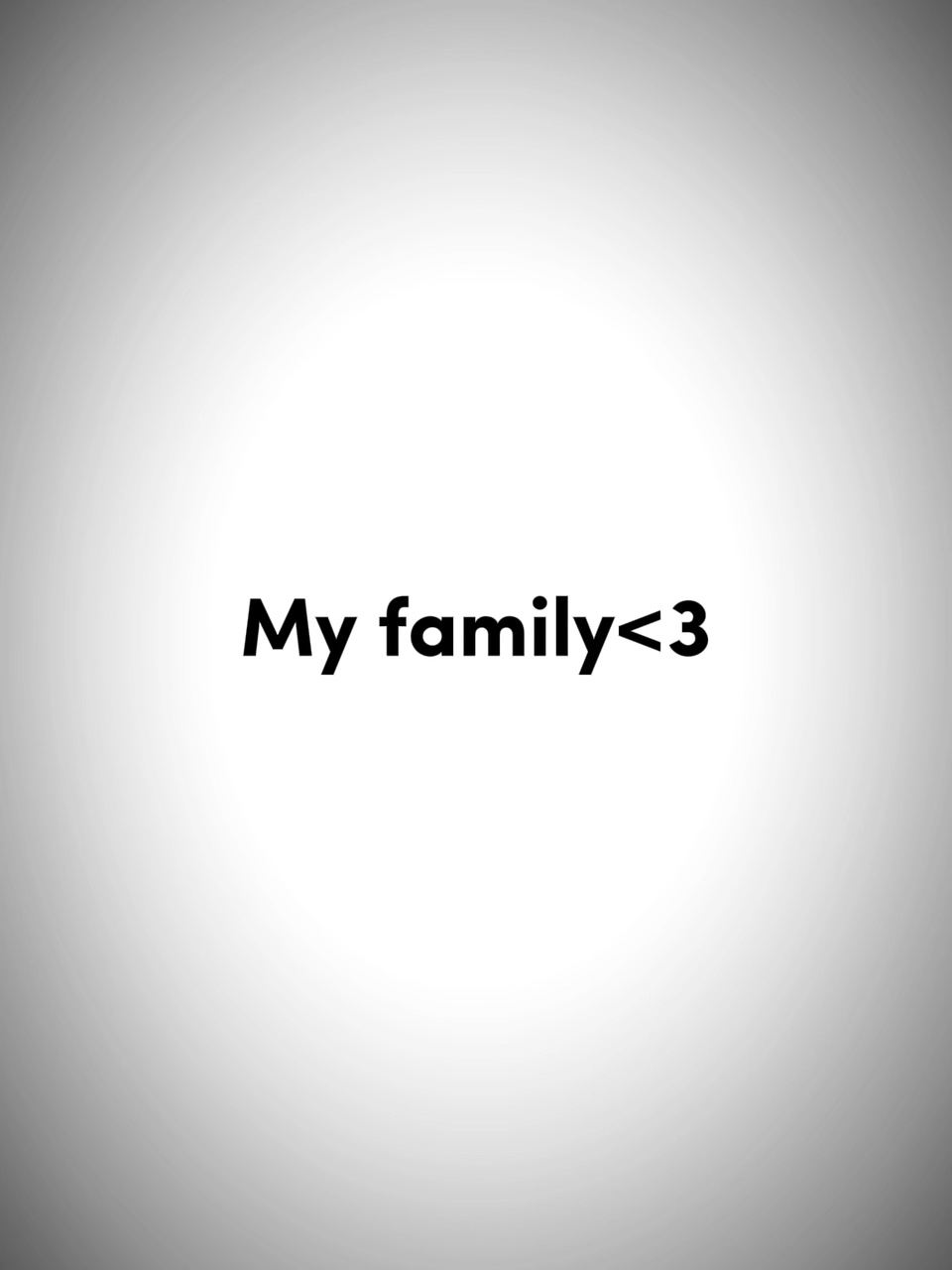 Minha família <3