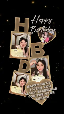 BIRTHDAY🤍TEMPLATE