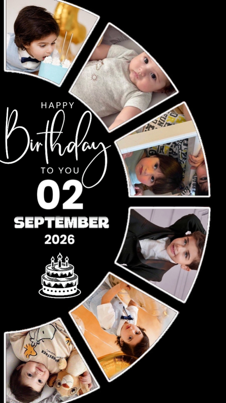 Hbd Putra 02September