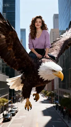 Eagle ride moment 