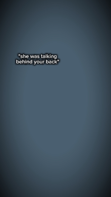 Shetalkingbehindyour