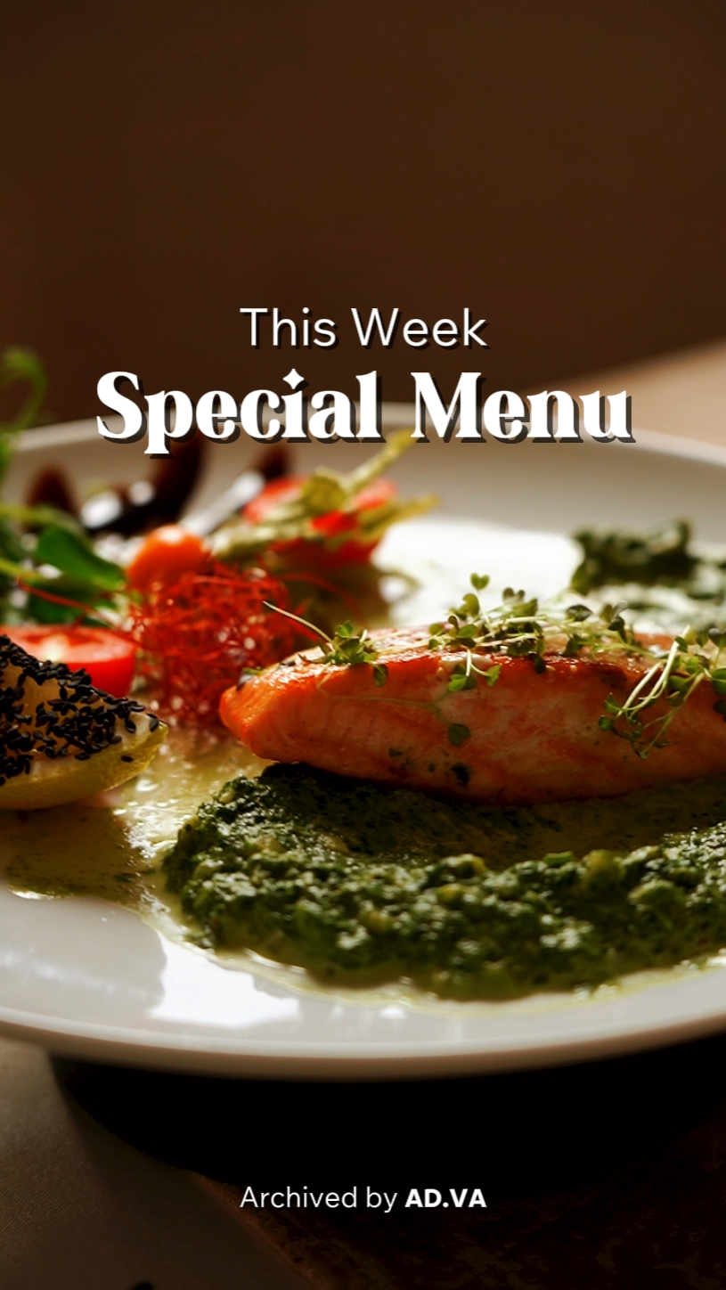 This week menu