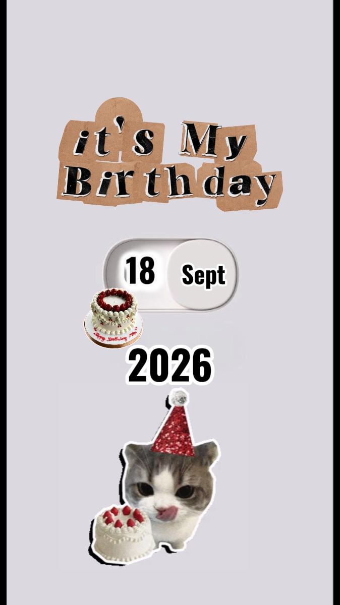 my birthday