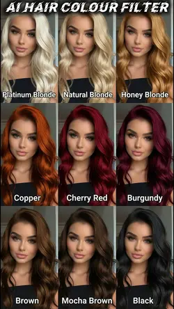 AI Hair Colour