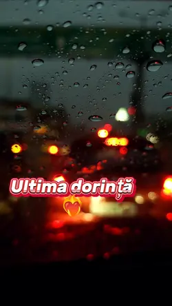 ultima dorință 