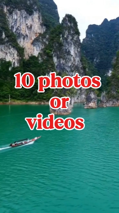 10 fotos o videos 