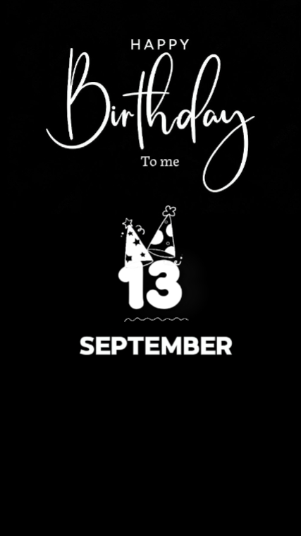 CUMPLEAÑOS PARA MI 13 DE SEPTIEMBRE