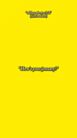 How's your january?