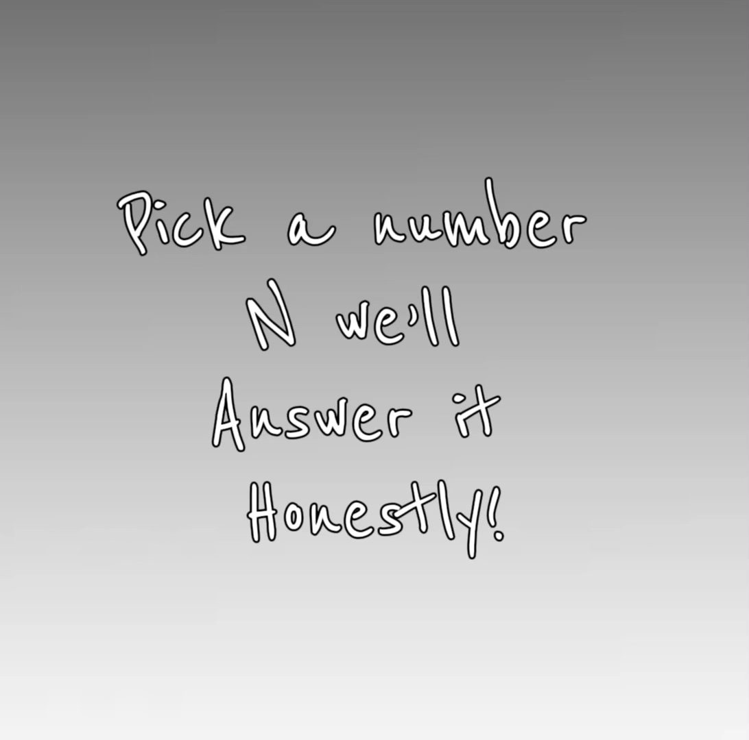 What’s ur question?🤔