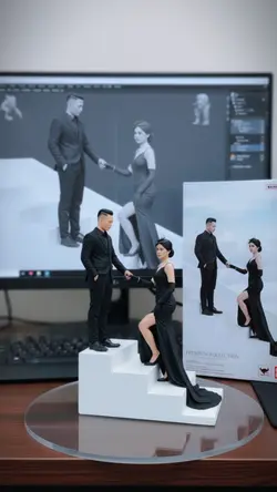 AI Miniatur 3D 