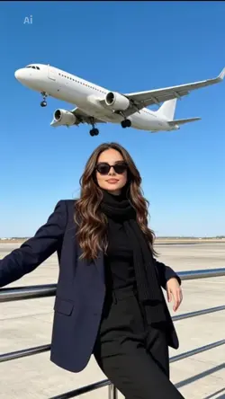 Airplane photoshoot 