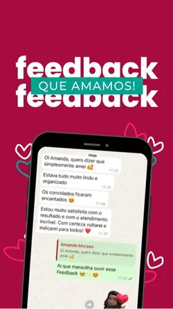 Feedback clientes.