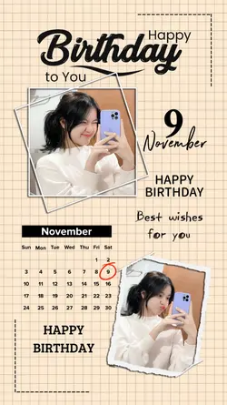 9 NOVEMBER BIRTHDAY