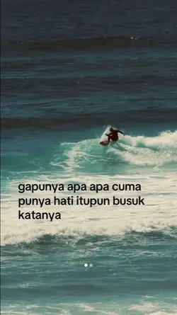 gapunya apa apa cuma