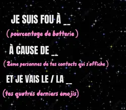 JE SUIS FOU À......