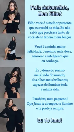 Aniversario Filho 