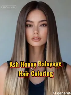 Ash Honey Balayage