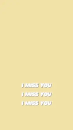 Do you miss them?