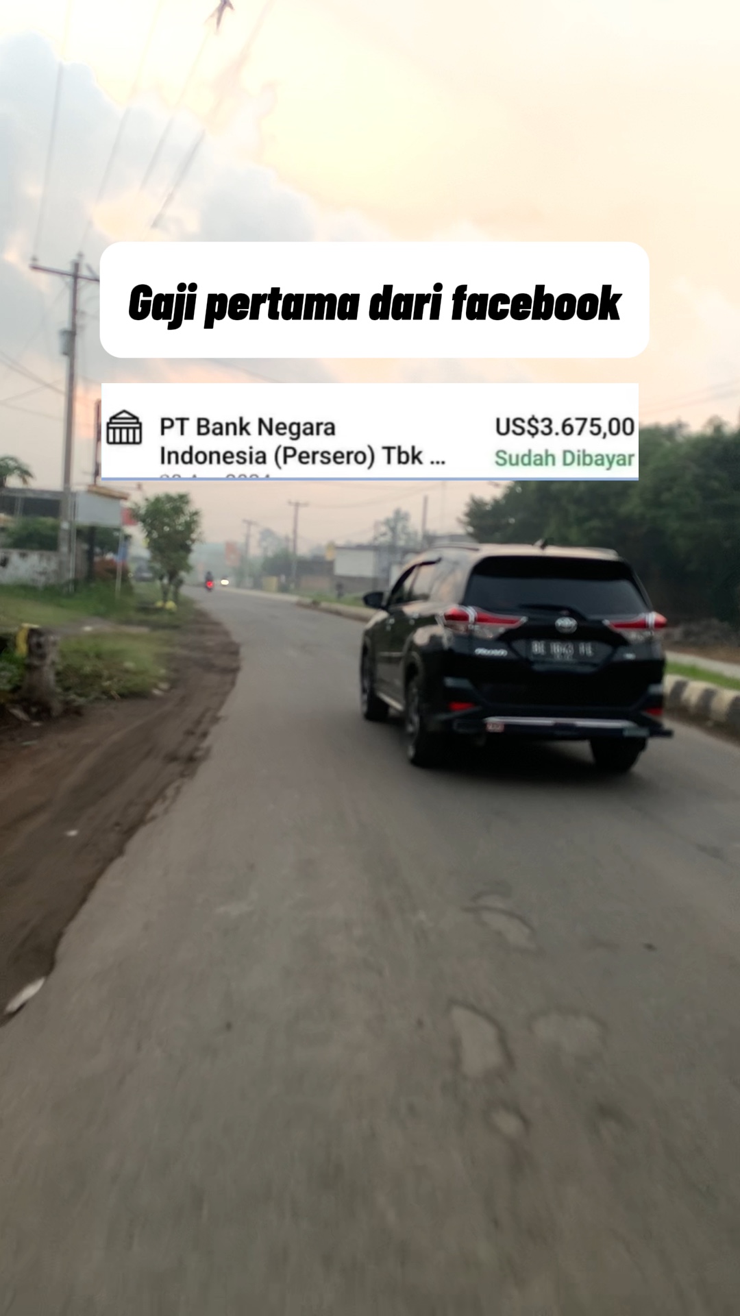 Konten pamer gaji fb