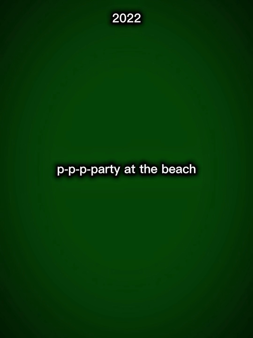 party at the beach