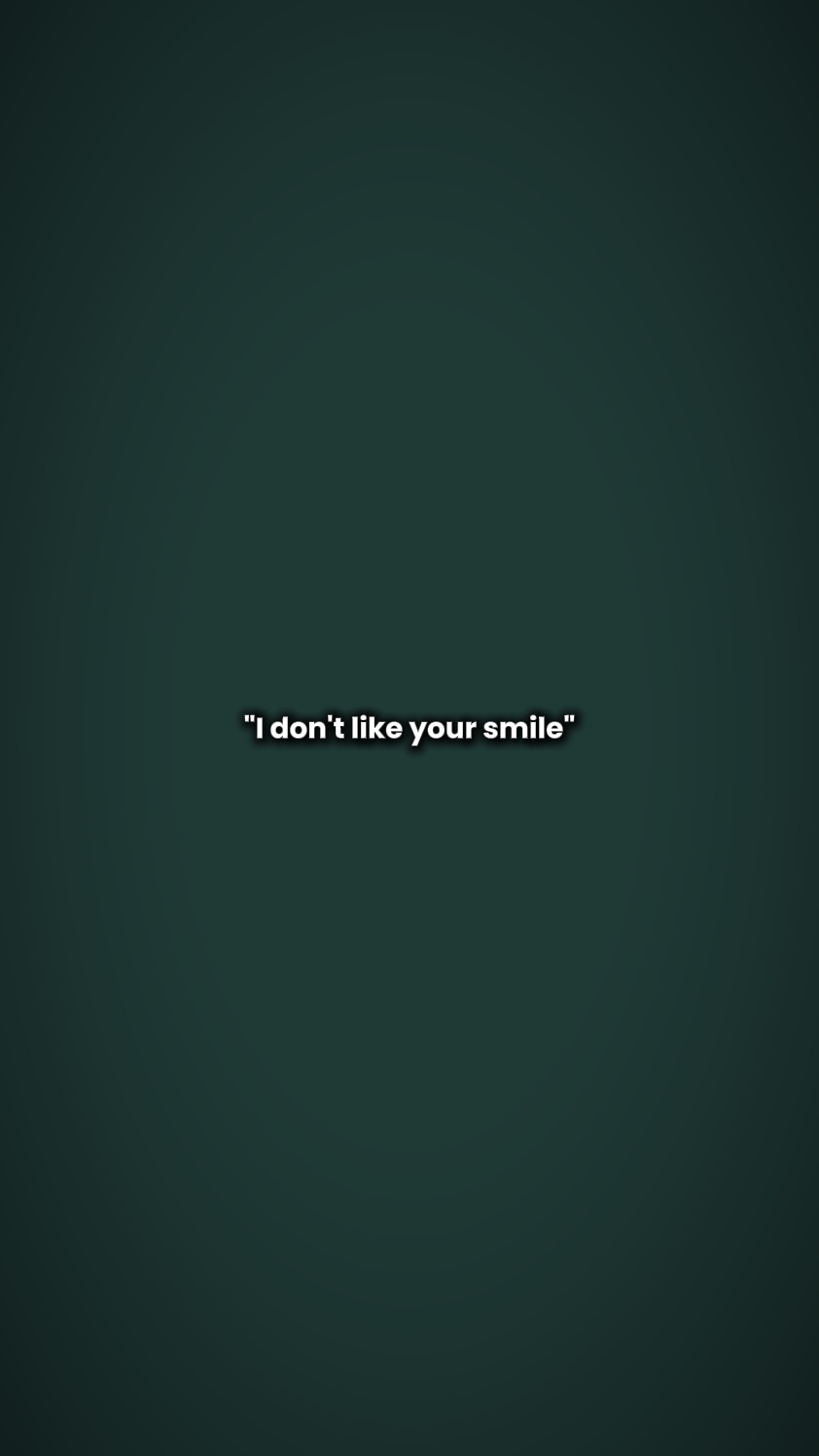 Meu sorriso?