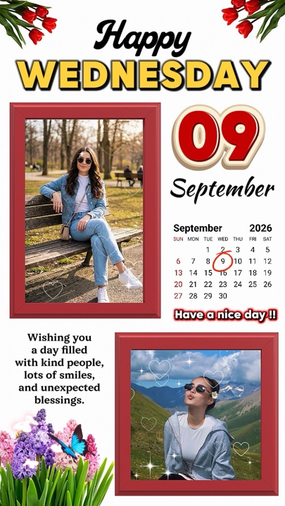 Wednesday 9 Septembe