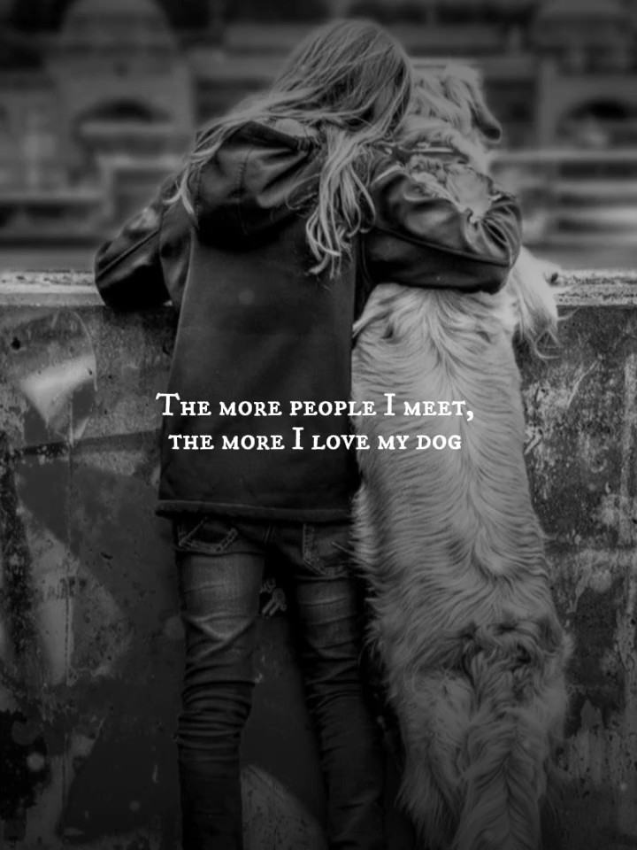 Love my dog 