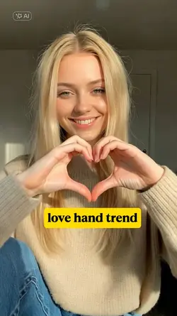 love hand trend