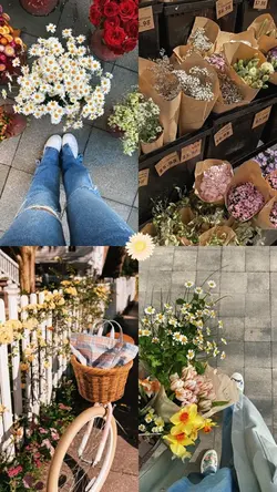 spring collage