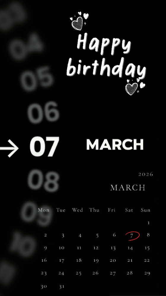 ULANG TAHUN 07 MARET 
