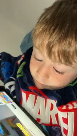 Little boy moew moew