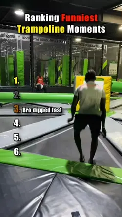 funniest trampoline 
