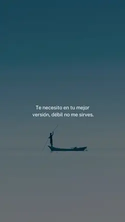 Débil no me sirves 