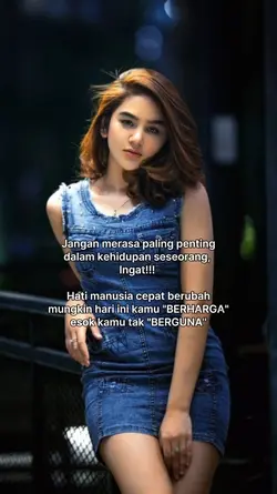 Jangan merasa paling