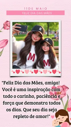 Feliz dia das Mães 