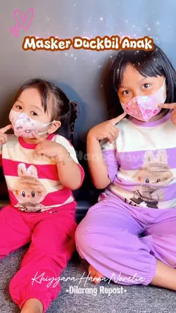 Masker Duckbil anak