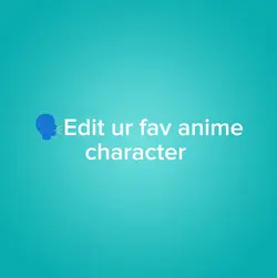 Edit ur favcharacter