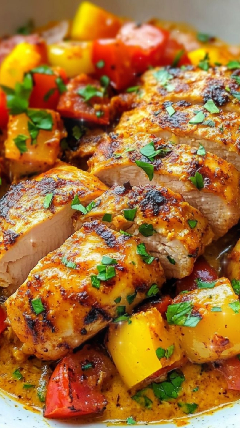 Comida de pollo 