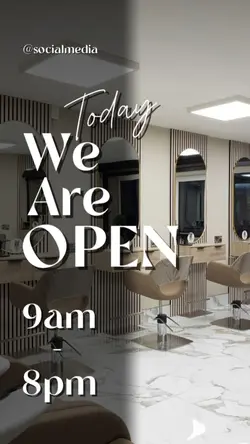 opening salon