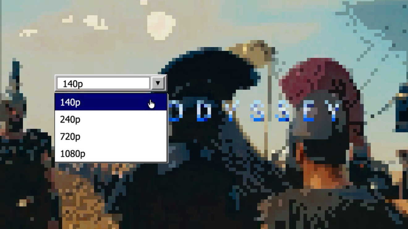 144p to 1080p trend 