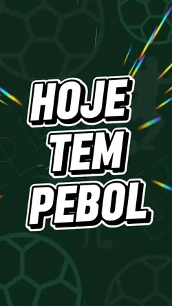 Hoje tem Pebol