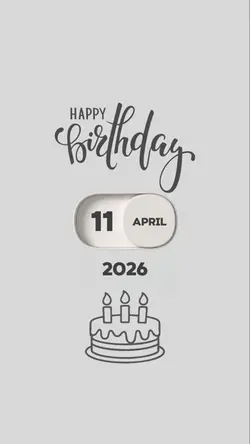 HBD 11 APRIL 2026
